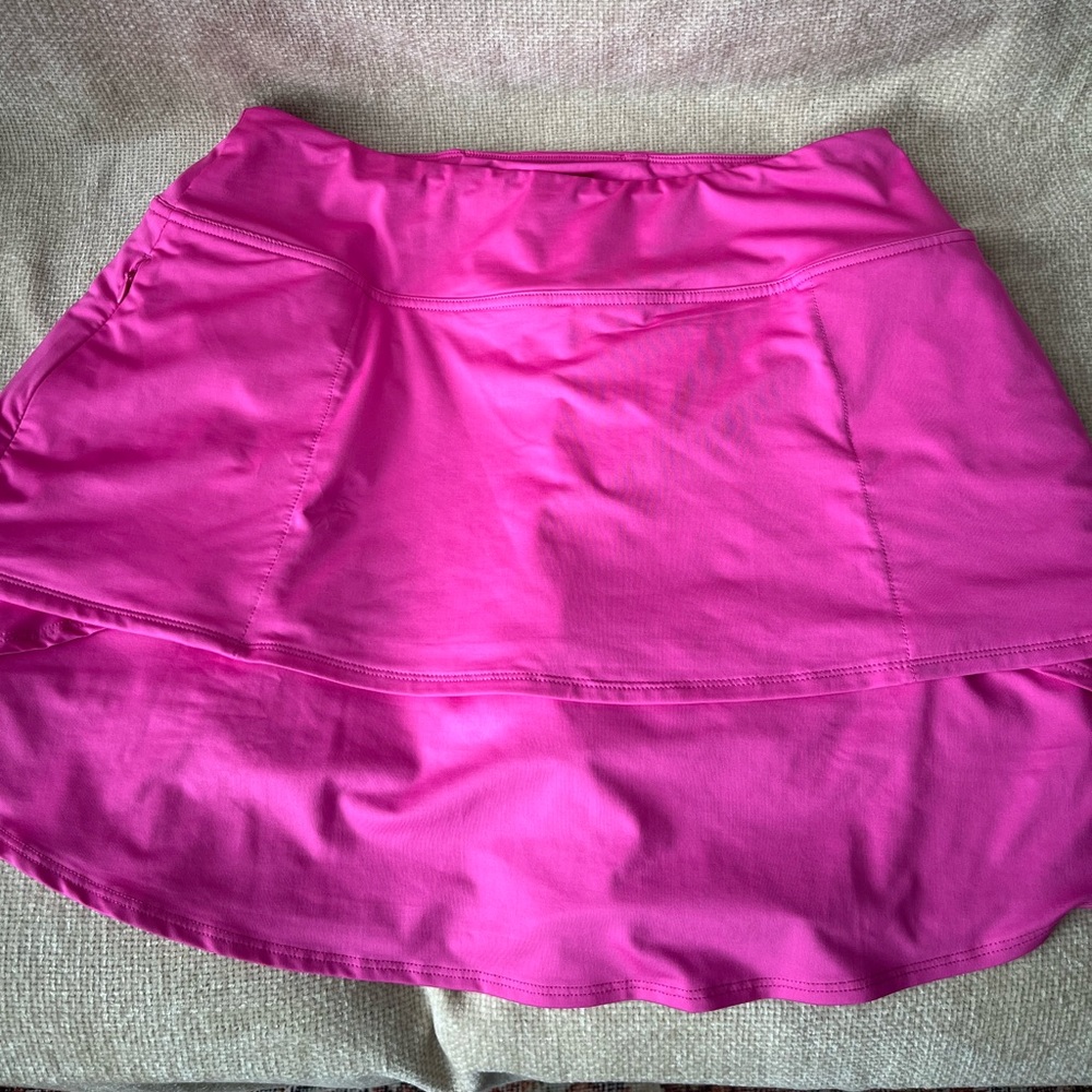 Footjoy Pink Layered Golf Skort Size Large